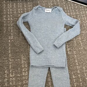 Kids Gray Matching Set